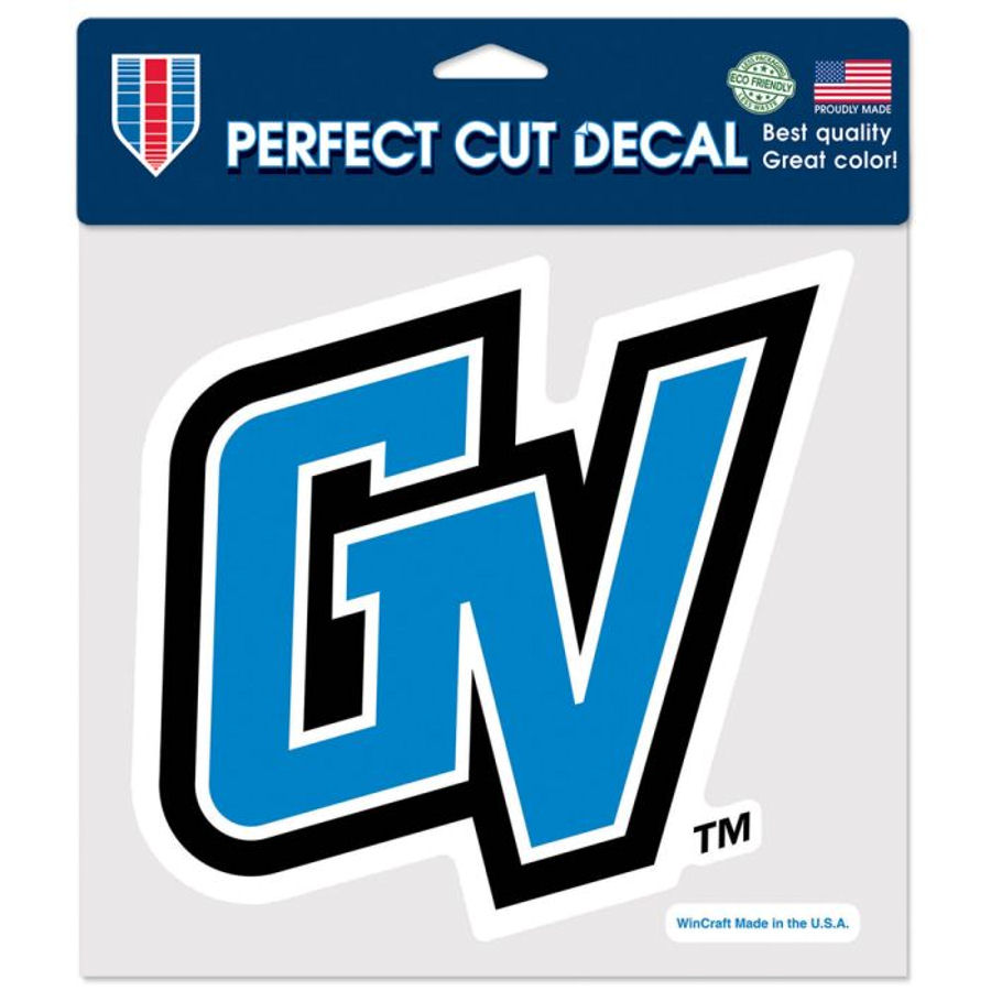 Grand Valley State University Lakers - 8x8 Full Color Die Cut Decal At 