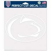 Penn State University Nittany Lions - 8x8 White Die Cut Decal