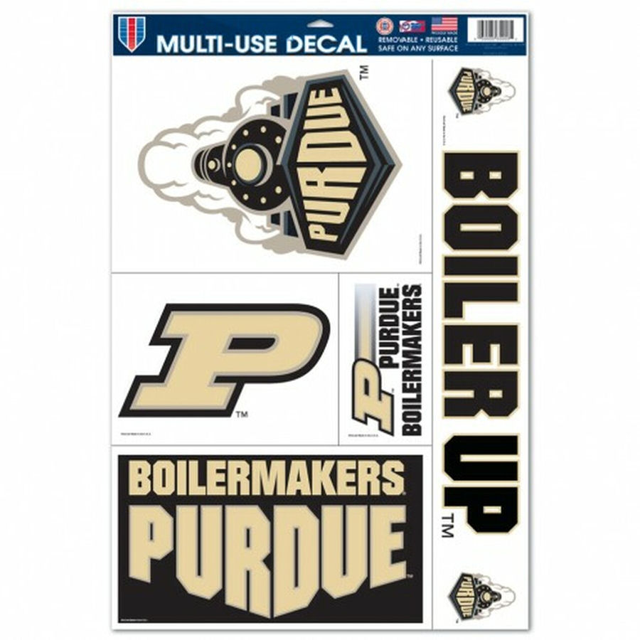 Purdue University Boilermakers - Set of 5 Ultra Decals at Sticker Shoppe