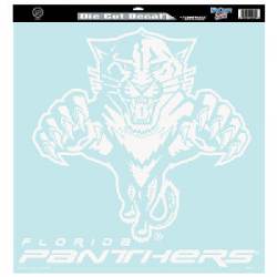 Florida Panthers - 18x18 White Die Cut Decal