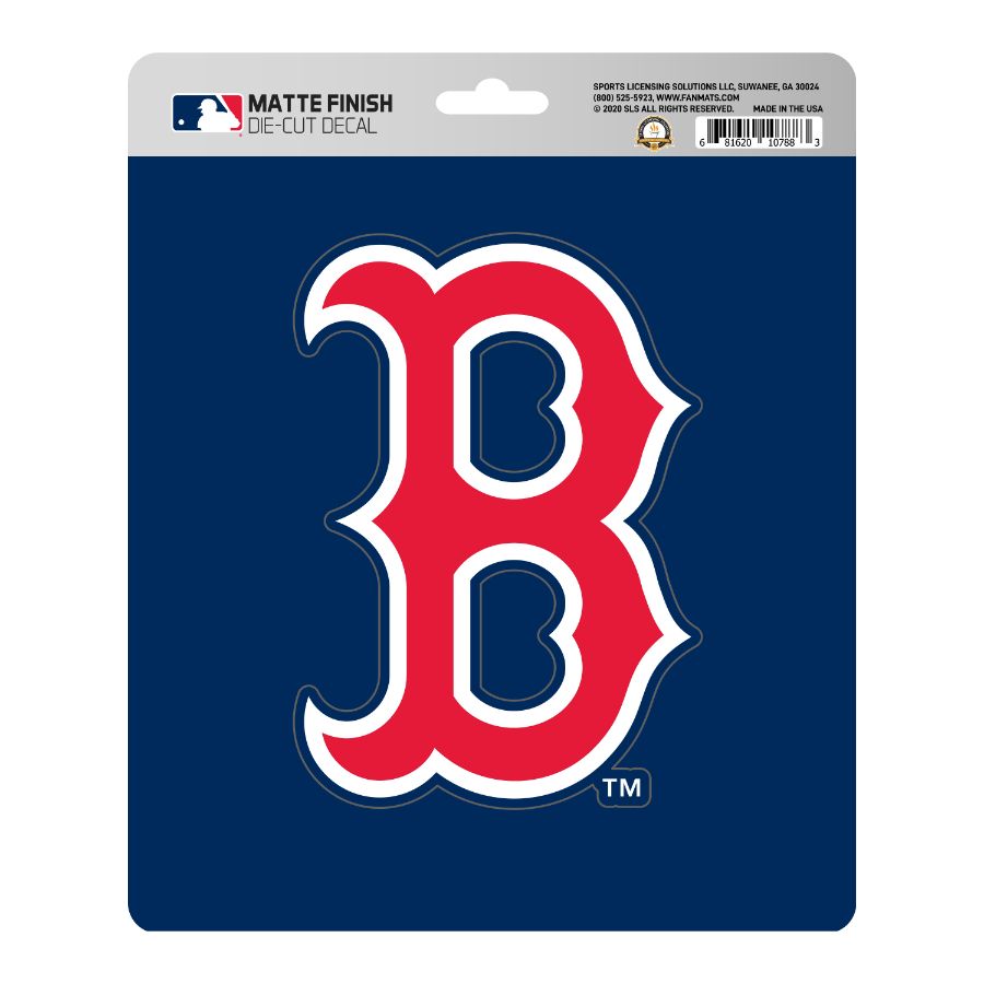 Boston Red Sox - Vinyl Matte Sticker At Sticker Shoppe