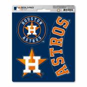 Houston Astros - Set Of 3 Sticker Sheet