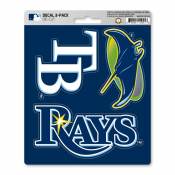 Tampa Bay Rays - Set Of 3 Sticker Sheet