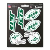 New York Jets Retro Vintage - Set Of 6 Sticker Sheet