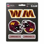 Washington Commanders - Set Of 6 Sticker Sheet