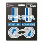 Detroit Lions Retro Vintage - Set Of 6 Sticker Sheet