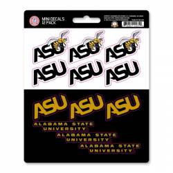 Alabama State University Hornets - Set Of 12 Sticker Sheet