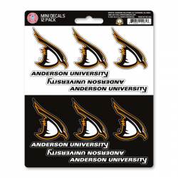 Anderson University Ravens - Set Of 12 Sticker Sheet