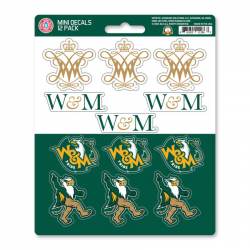 William & Mary College Tribe - Set Of 12 Sticker Sheet