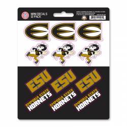 Emporia State University Hornets - Set Of 12 Sticker Sheet
