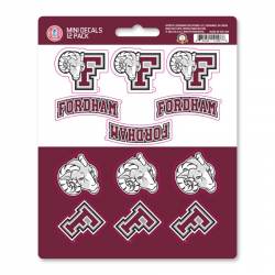 Fordham University Rams - Set Of 12 Sticker Sheet