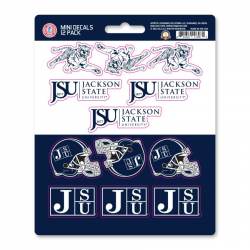 Jackson State University Tigers - Set Of 12 Sticker Sheet