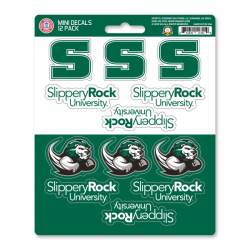 Slippery Rock University The Rock - Set Of 12 Sticker Sheet