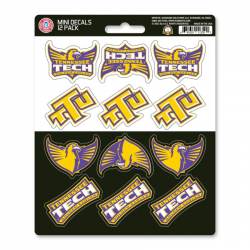Tennessee Technological University Golden Eagles - Set Of 12 Sticker Sheet
