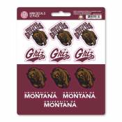 University Of Montana Grizzlies - Set Of 12 Sticker Sheet