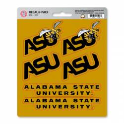 Alabama State University Hornets - Set Of 6 Sticker Sheet
