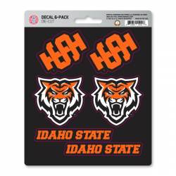 Idaho State University Bengals - Set Of 6 Sticker Sheet