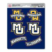 Marquette University Golden Eagles - Set Of 6 Sticker Sheet