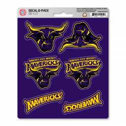 Minnesota State University Mankato Mavericks - Set Of 6 Sticker Sheet