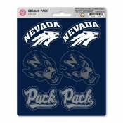 University of Nevada-Reno Wolfpack - Set Of 6 Sticker Sheet