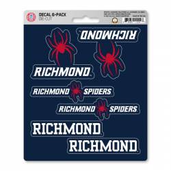 University Of Richmond Spiders - Set Of 6 Sticker Sheet