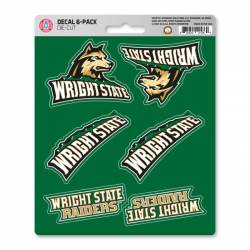 Wright State University Raiders - Set Of 6 Sticker Sheet