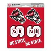 North Carolina State University Wolfpack - Set Of 6 Sticker Sheet