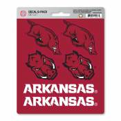 University Of Arkansas Razorbacks - Set Of 6 Sticker Sheet