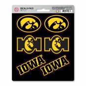 University Of Iowa Hawkeyes - Set Of 6 Sticker Sheet