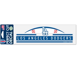 Los Angeles Dodgers - 3x10 Die Cut Decal at Sticker Shoppe