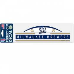 Milwaukee Brewers - 3x10 Die Cut Decal