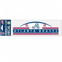 Atlanta Braves - 3x10 Die Cut Decal