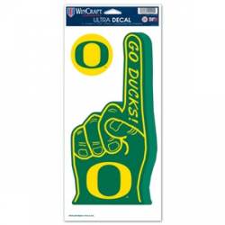 University Of Oregon Ducks - Finger Ultra Decal 2 Pack