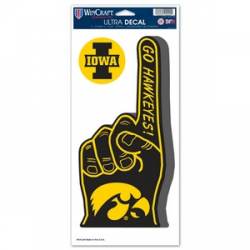 University Of Iowa Hawkeyes - Finger Ultra Decal 2 Pack