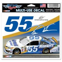 Brian Vickers #55 - 5x6 Ultra Decal