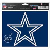 Dallas Cowboys - 4.5x5.75 Die Cut Ultra Decal