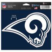 Los Angeles Rams Logo - 4.5x5.75 Die Cut Ultra Decal