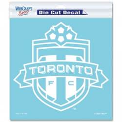 Toronto FC - 8x8 White Die Cut Decal