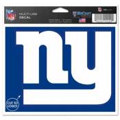 New York Giants - 4.5x5.75 Die Cut Ultra Decal