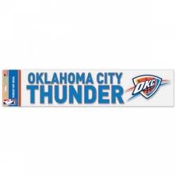 Oklahoma City Thunder - 4x16 Die Cut Decal