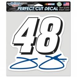 Jimmie Johnson #48 - 8x8 Full Color Die Cut Decal