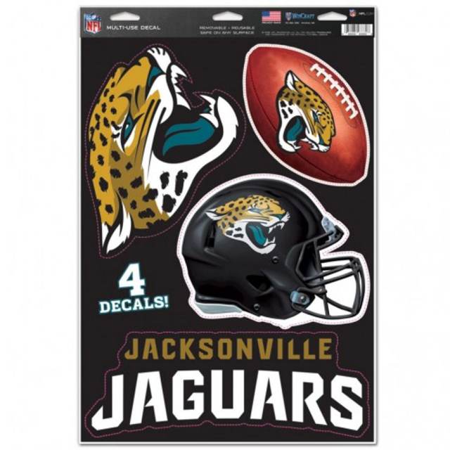 Jacksonville Jaguars Cornhole Decal