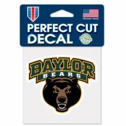 Baylor University Bears - 4x4 Die Cut Decal