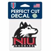 Northern Illinois University Huskies - 4x4 Die Cut Decal