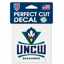 University Of North Carolina Wilmington Seahawks - 4x4 Die Cut Decal