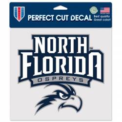 University Of North Florida Ospreys - 8x8 Full Color Die Cut Decal