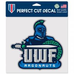 University Of West Florida Argonauts - 8x8 Full Color Die Cut Decal