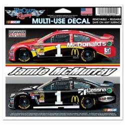 Jamie McMurray #1 - 5x6 Ultra Decal