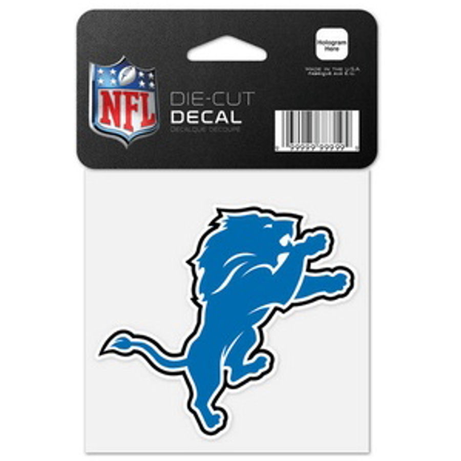 Detroit Lions 2009-2016 Logo - 4x4 Die Cut Decal at Sticker Shoppe