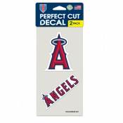 Los Angeles Angels of Anaheim - Set of Two 4x4 Die Cut Decals